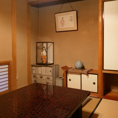 Purely Japanese style tea room